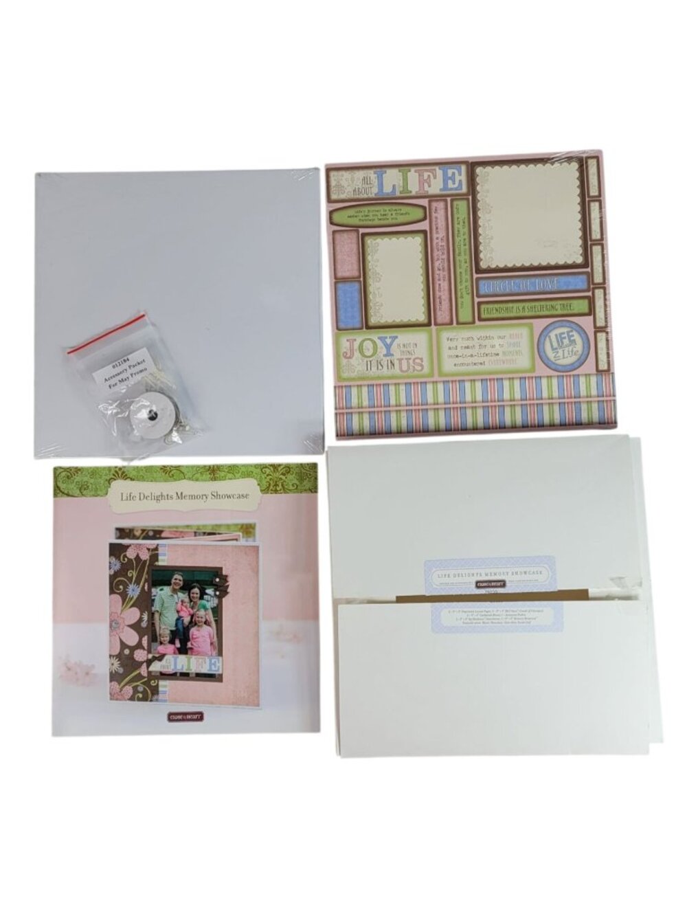Close to My Heart Life Delights Memory Showcase Scrapbook Kit 2007 Z9030 NEW